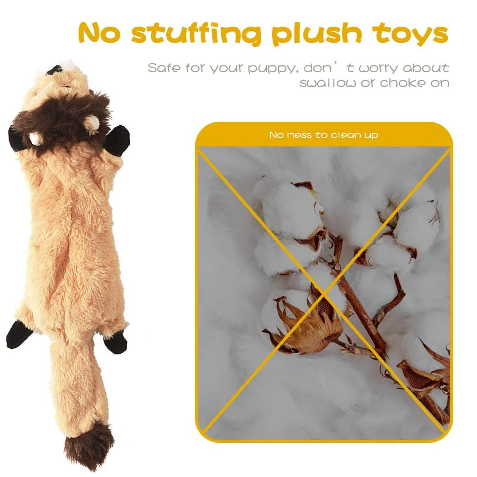 Soft plush toy for pets
